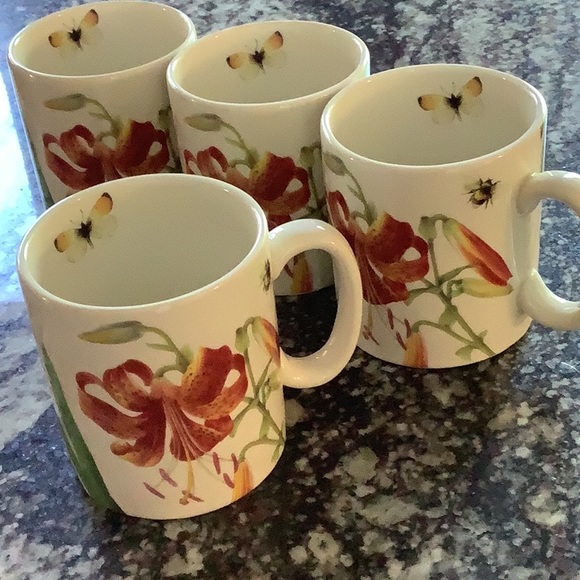Spode Dining Spode Floral Haven 4 Mugs Poshmark